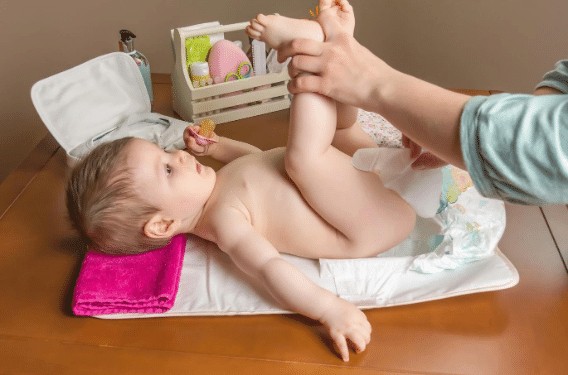 Diapering tips