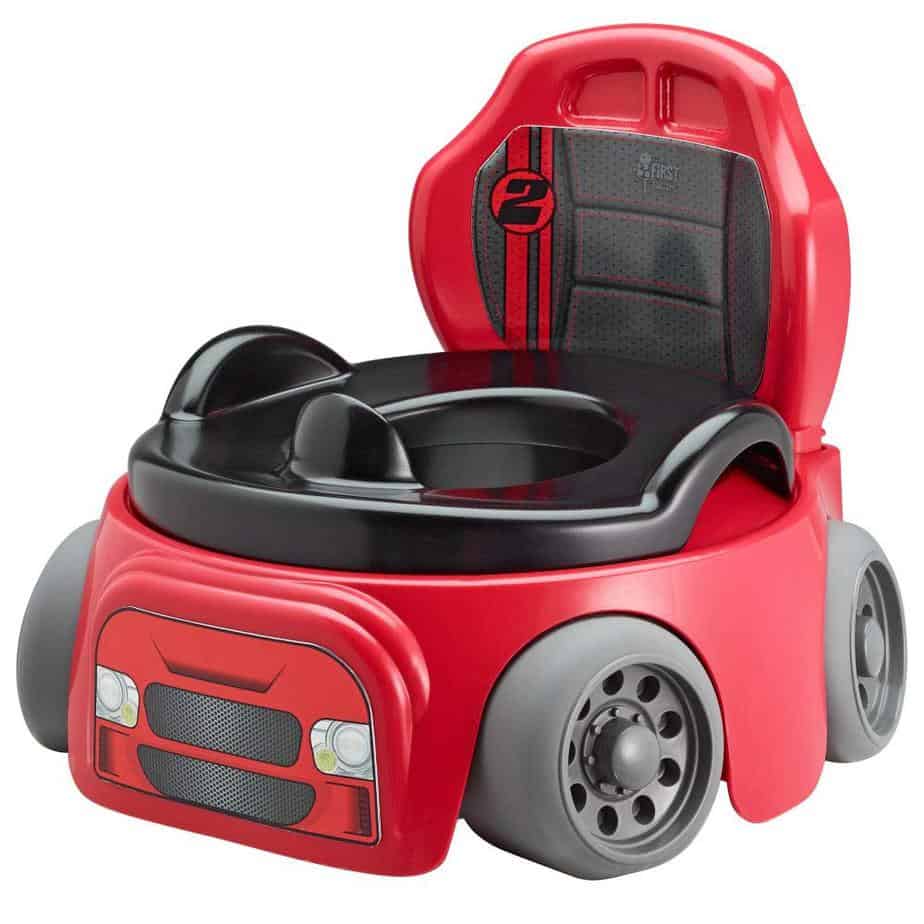 Toddler potty chair - The First Years Racer Car Designer Potty Chair