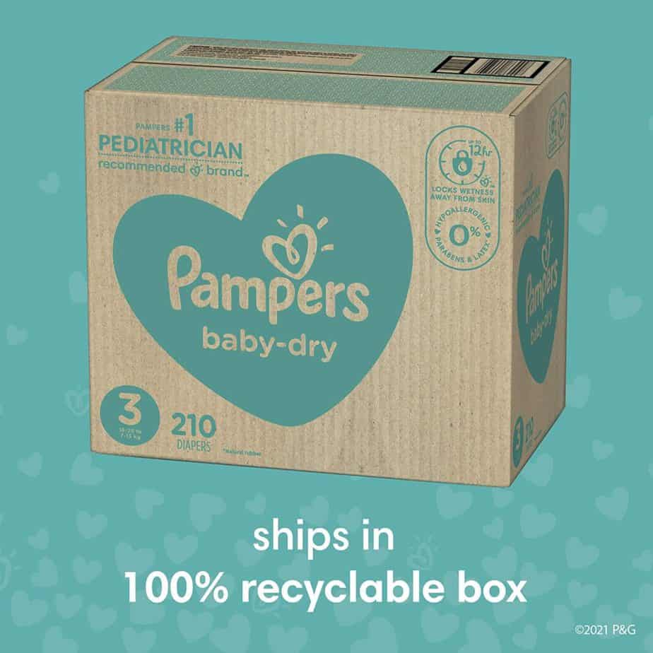 Pampers Baby Dry Disposable Diapers 1
