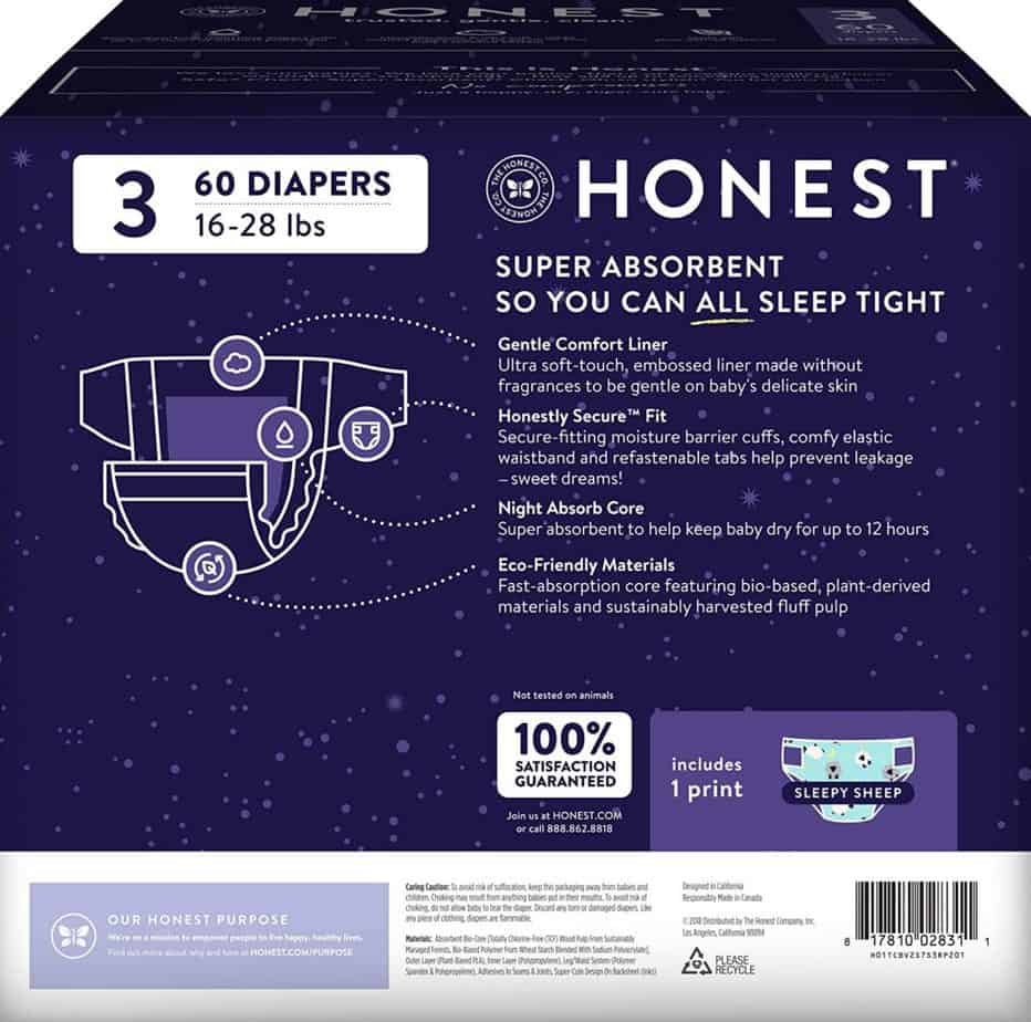 honest company overnight diapers 2