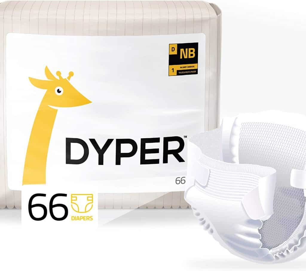 DYPER diapers biodegradable disposable diapers 4