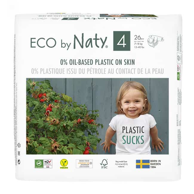 Eco by Naty Best Biodegradable Diapers 2
