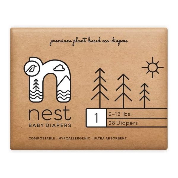 NEST Biodegradable eco friendly diapers 1