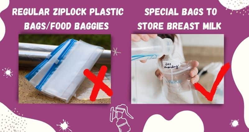 Milk Storage Bags