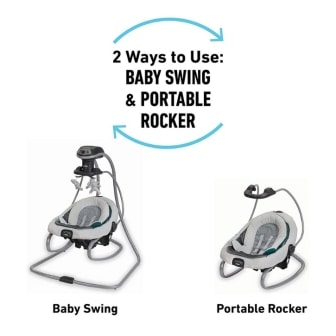 Graco DuetSoothe Baby Swing and Rocker 4